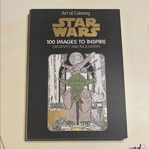 Star Wars Art of Coloring Book - Black, Gold, and Green